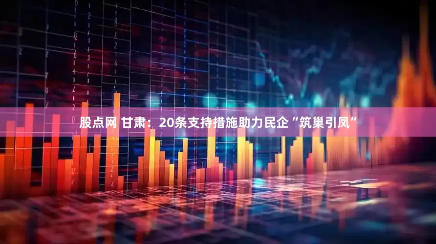股点网 甘肃：20条支持措施助力民企“筑巢引凤”