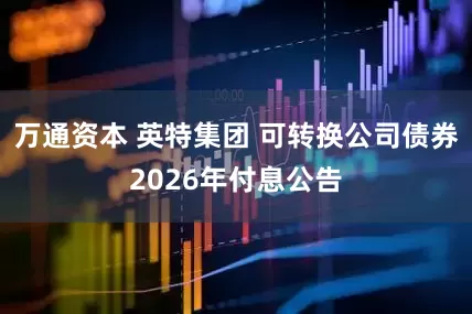 万通资本 英特集团 可转换公司债券2026年付息公告